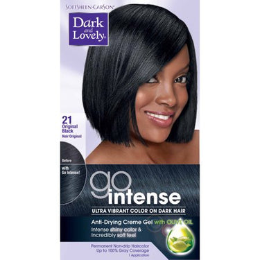 Dark and Lovely Go Intense! Hair Color Original Black – 21 - ANNS BEAUTY SUPPLY